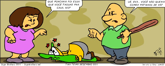 Sapo Brothers, diverso, tiras, humor, games, jogos, animao, anima, quadrinhos, infantil, minja, jones